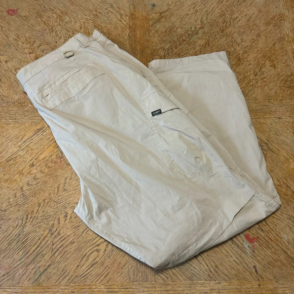 CQR PANTS MENS 40x30 BEIGE TACTICAL CARGO STRETCH VENTED WORKWEAR - Picture 1 of 10